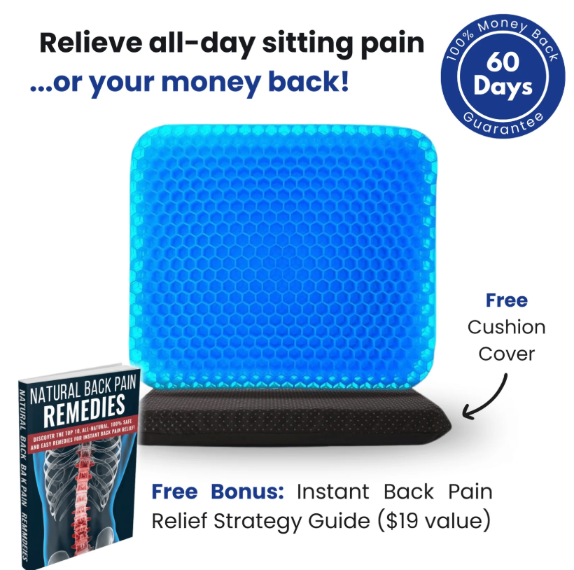 PostureFlow™ – Pain Relief Cushion