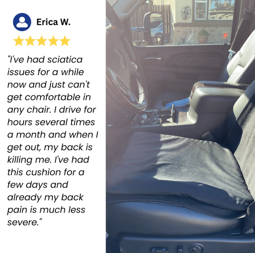 PostureFlow™ – Pain Relief Cushion