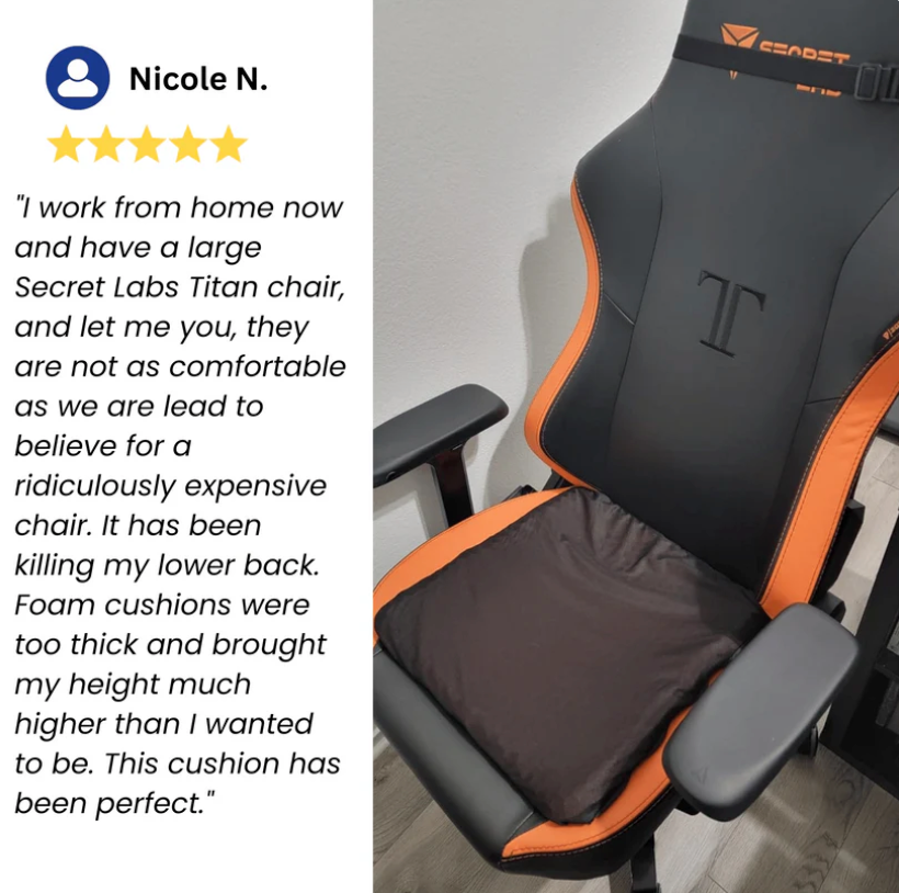 PostureFlow™ – Pain Relief Cushion